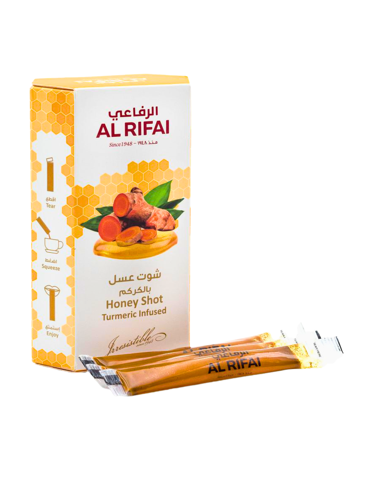 Al Rifai Turmeric Infused Honey Shots